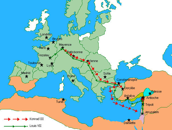 Croisade d'Alinor et Louis VII