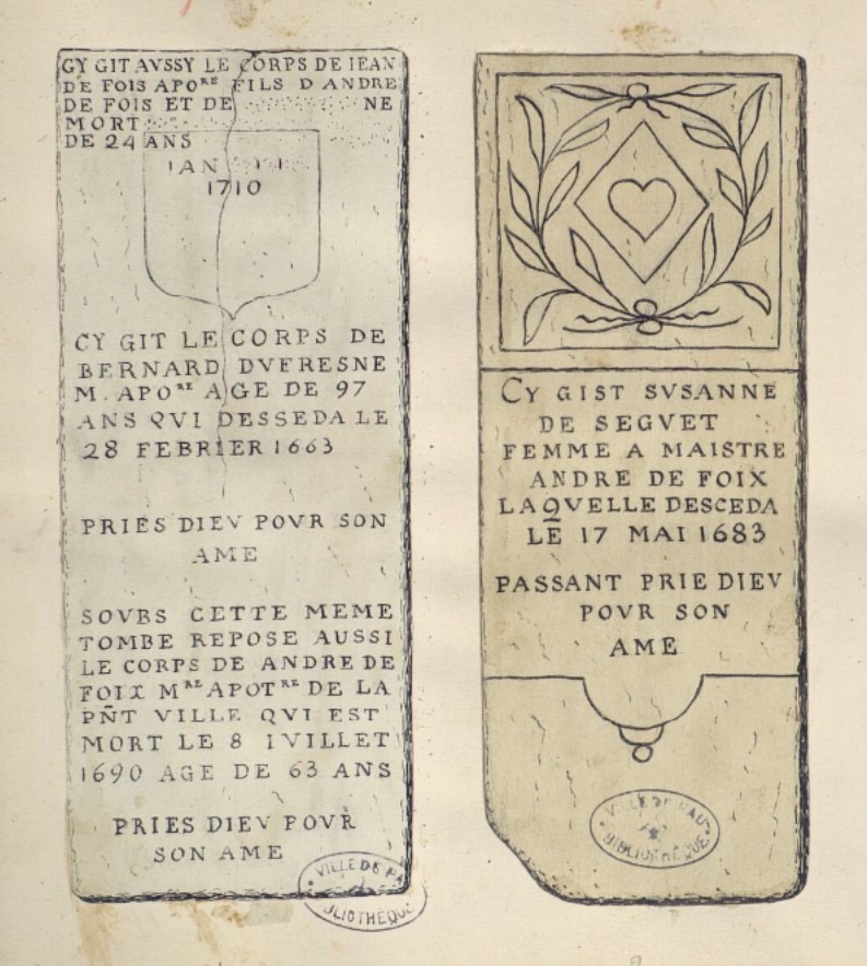 Le tombeau des Foix