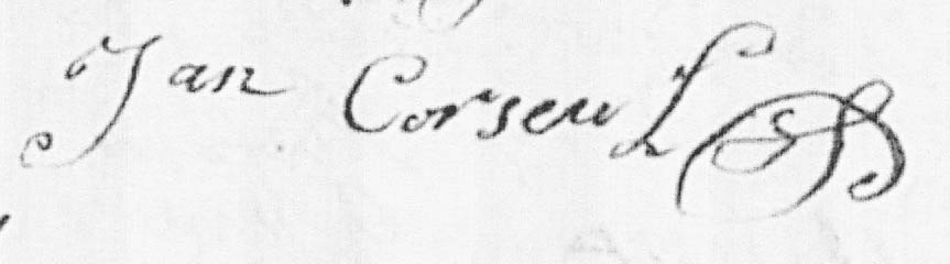 Jan Corseul 1712