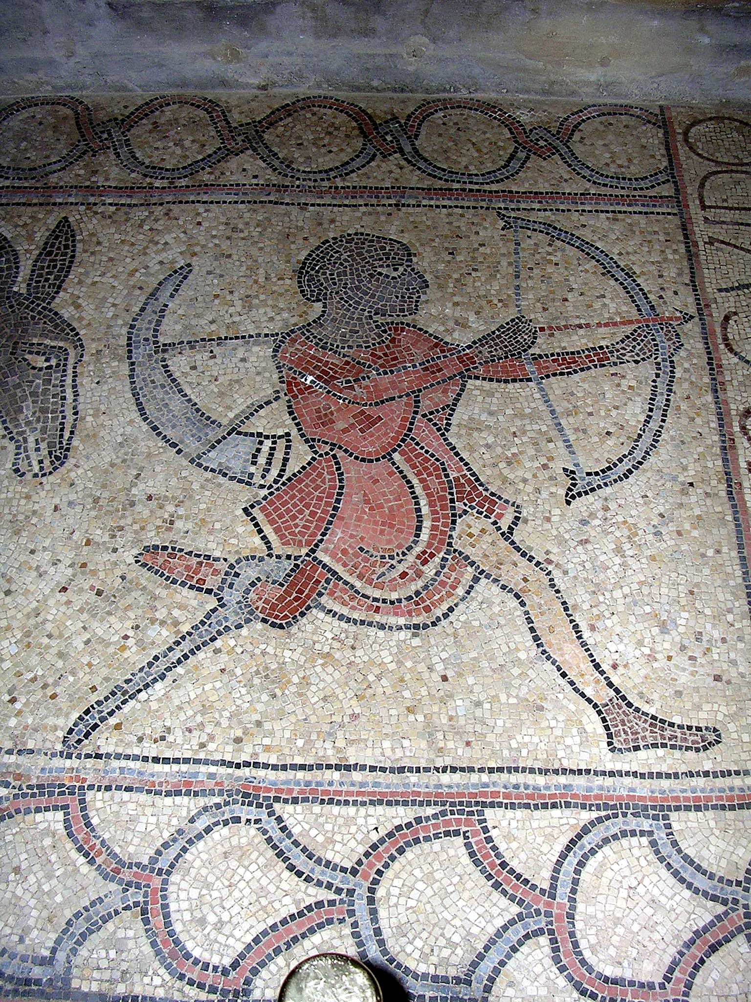 Mosaque de la cathdrale de Lescar