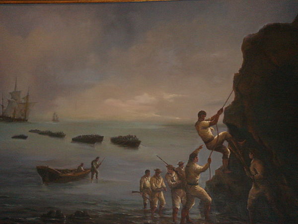 Prise de Valdivia par Georges Beauchef